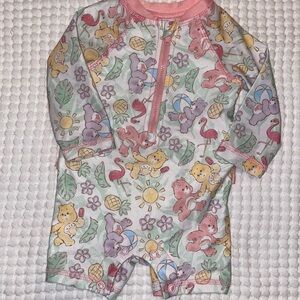 CareBear bathing suit 3-6 months